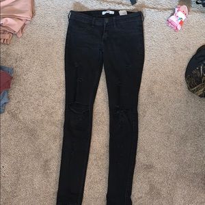 Black Hollister Jeans